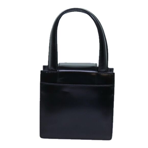 Bulgari Black Leather Handbag (Pre-Owned) - Picture 2 of 16